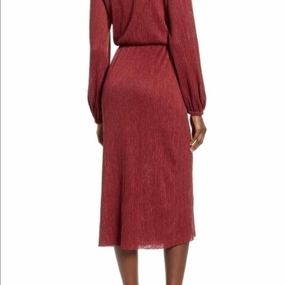 All in favor, long sleeves midi dress XS - Picture 2 of 5